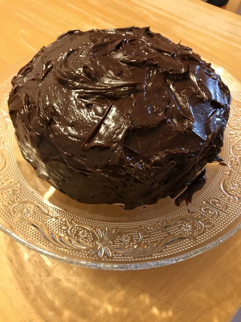 Easy and delicious gluten free devil’s food cake