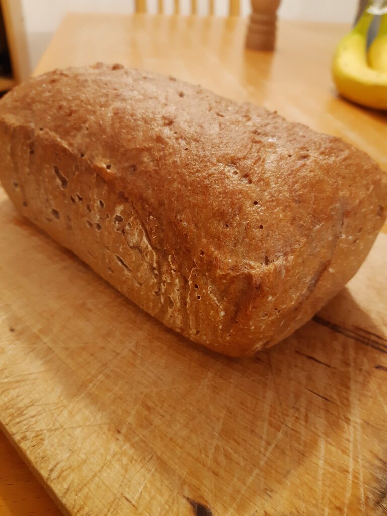 Buckwheat and arrow root gluten free teff bread