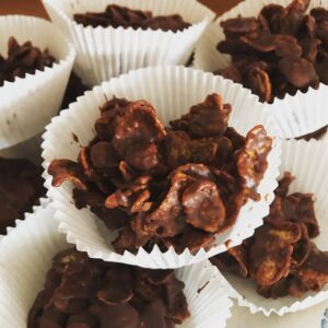 Gluten free cornflake cupcakes